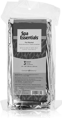 33-553651 SPA ESSENTIAL MYLAR FOIL BLANKET 62" X 90" 3/BAG